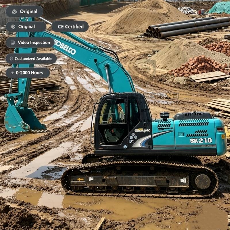 Pelle sur chenilles Kobelco SK 210 — occasion 2024, 748 h