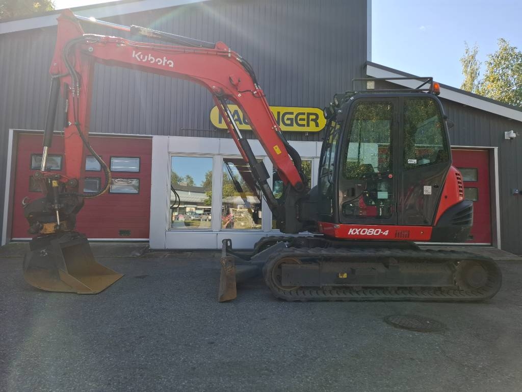 Mini-pelle Kubota KX 080-4 — occasion 2013, 4 250 h