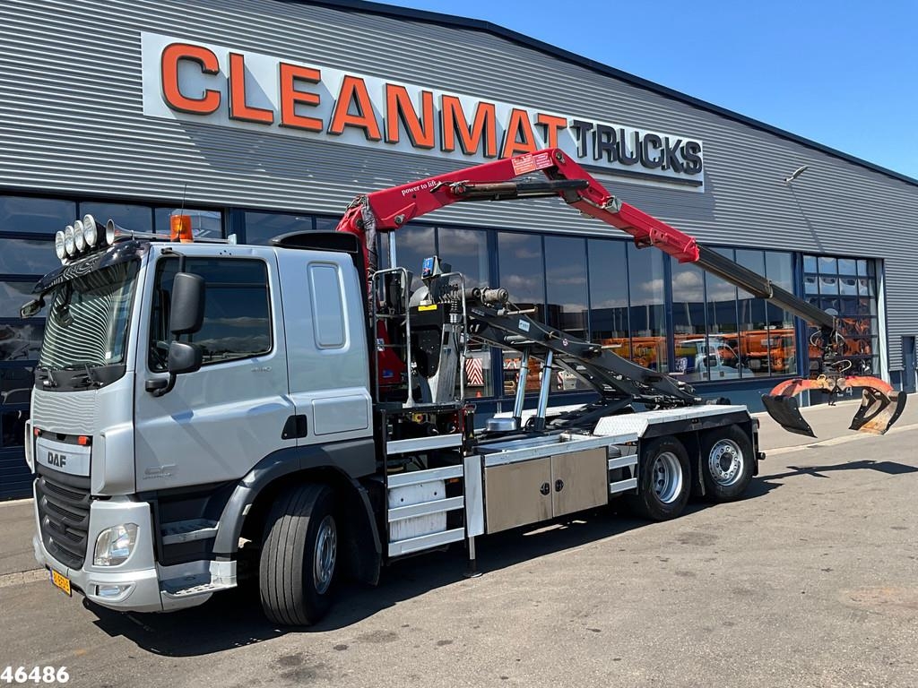 DAF FAN CF 440 Euro 6 HMF 16 Tonmeter Z-kraan Just 243