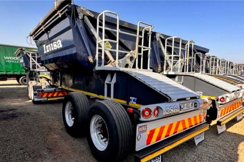 Afrit 18mÂ³ Interlink Side Tipper Trailer