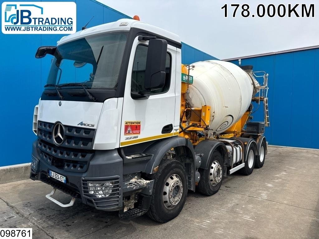 Mercedes-Benz Arocs 3236 8x4, EURO 6, Imer, 8,5M3