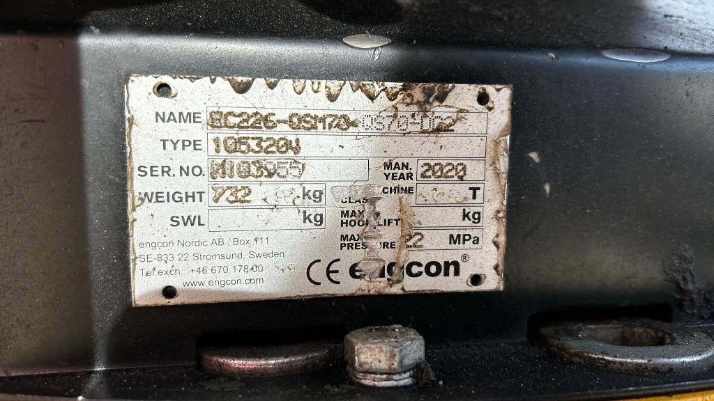 Sany SY 215c / Engcon,Rasvari,Lämmitin! kuva 21