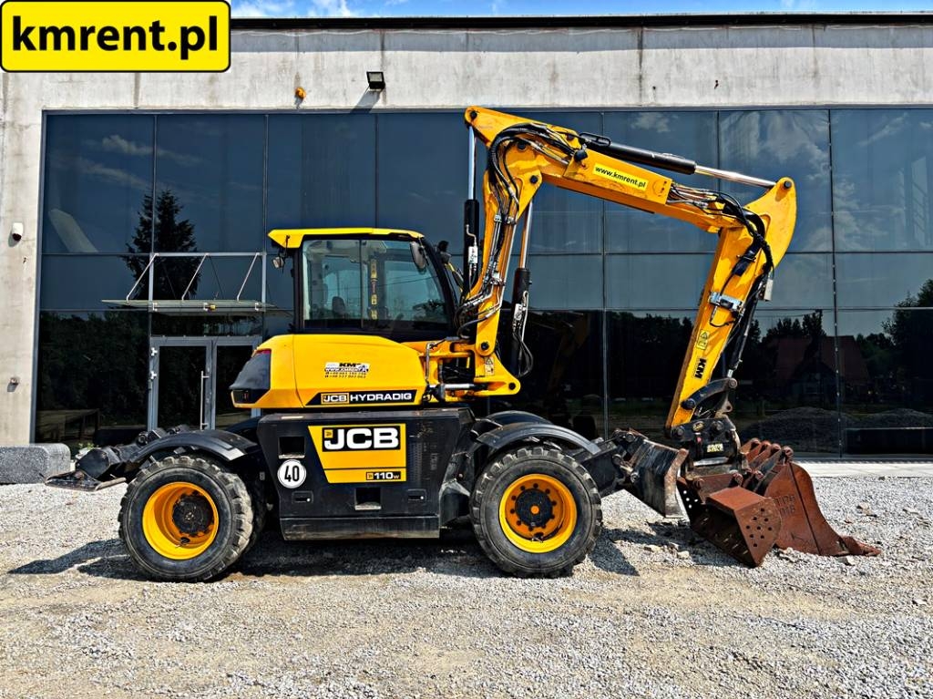 JCB HD110WT 4F KOPARKA KOŁOWA HYDRADIG POWERTILLT 2018