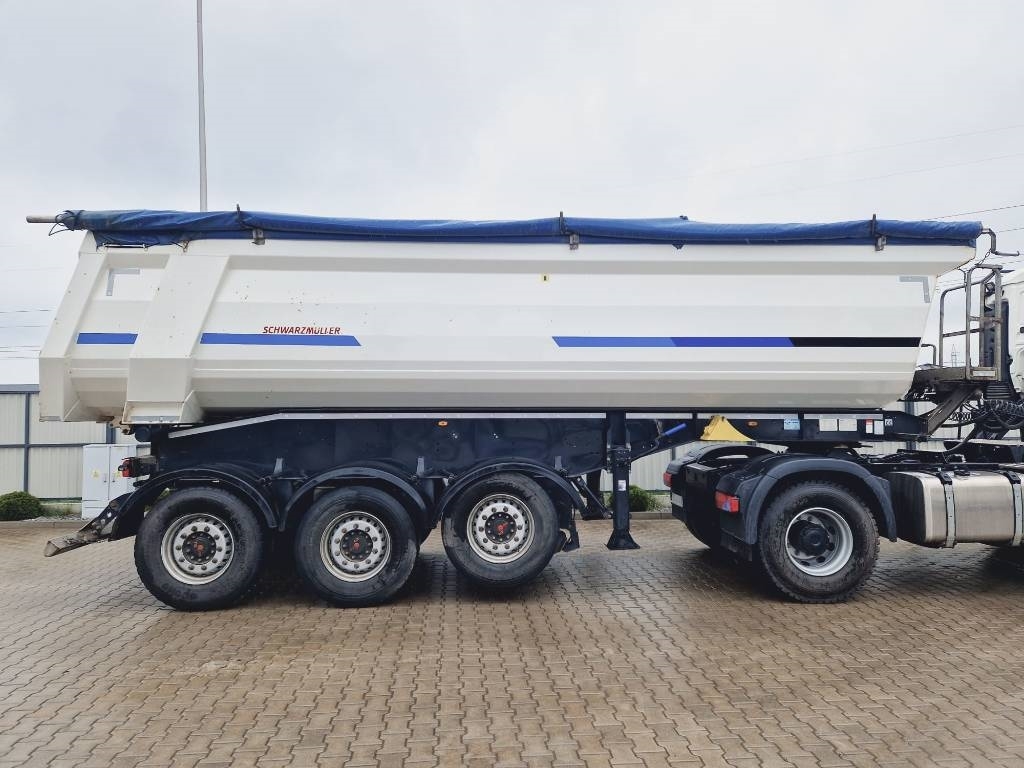 Schwarzmüller K3A * steel tipper *27m3 * 4x4 * saddle 1 380 mm*