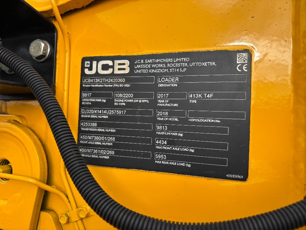 JCB 413 /Myyty, sold kuva 12