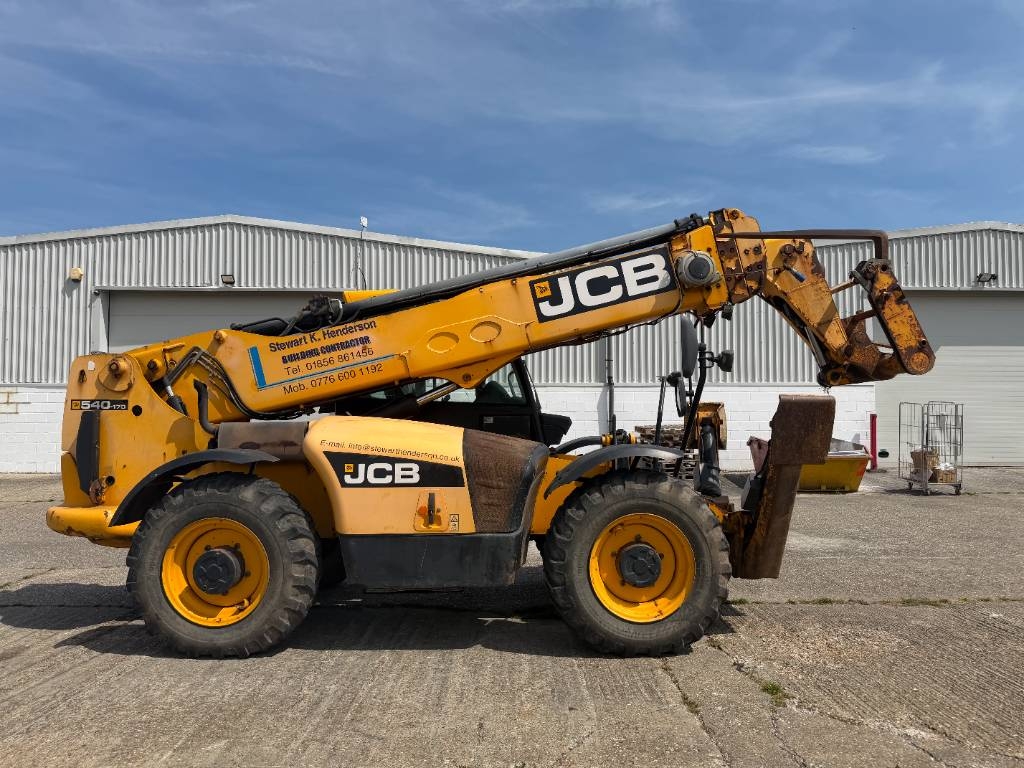 Chariot télescopique JCB 540-170 — occasion 2015, 3 290 h