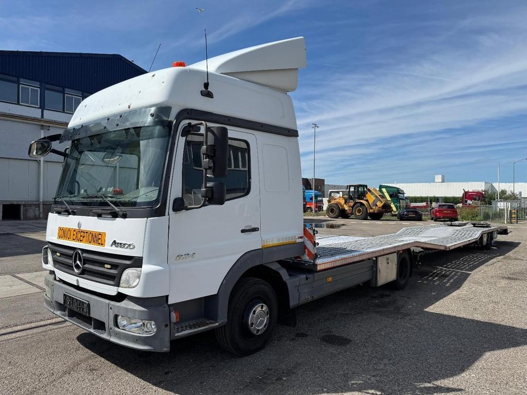 Mercedes-Benz Atego 824 + TRAILER 2008 DE REMA 1 AXLE