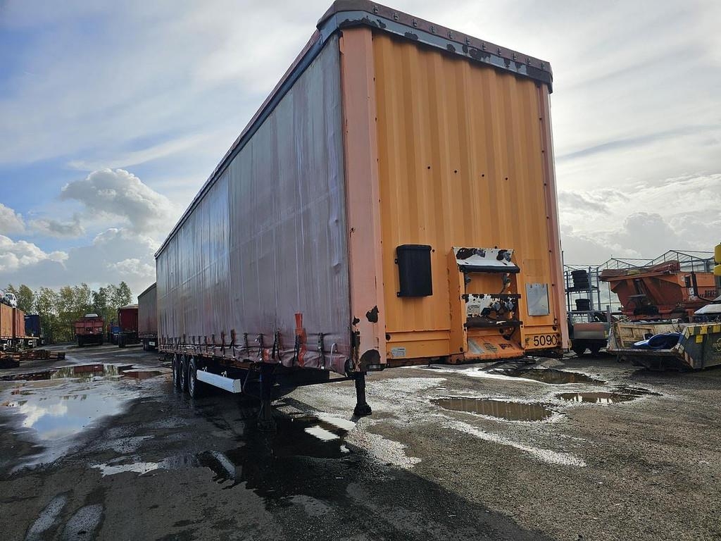 Semi-remorque Krone SD 27 MEGA/ BPW DISC. — occasion 2003