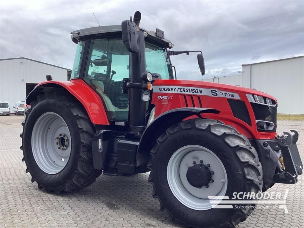 Tracteur agricole Massey Ferguson 7718 S DYNA-VT EXCLUSIVE — occasion 2018, 4 647 h