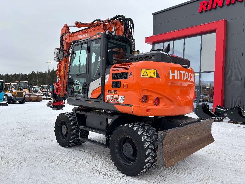 Hitachi ZX 155 W-7 / Rototilt, Rasvari, Lämmitin, StageV kuva 3