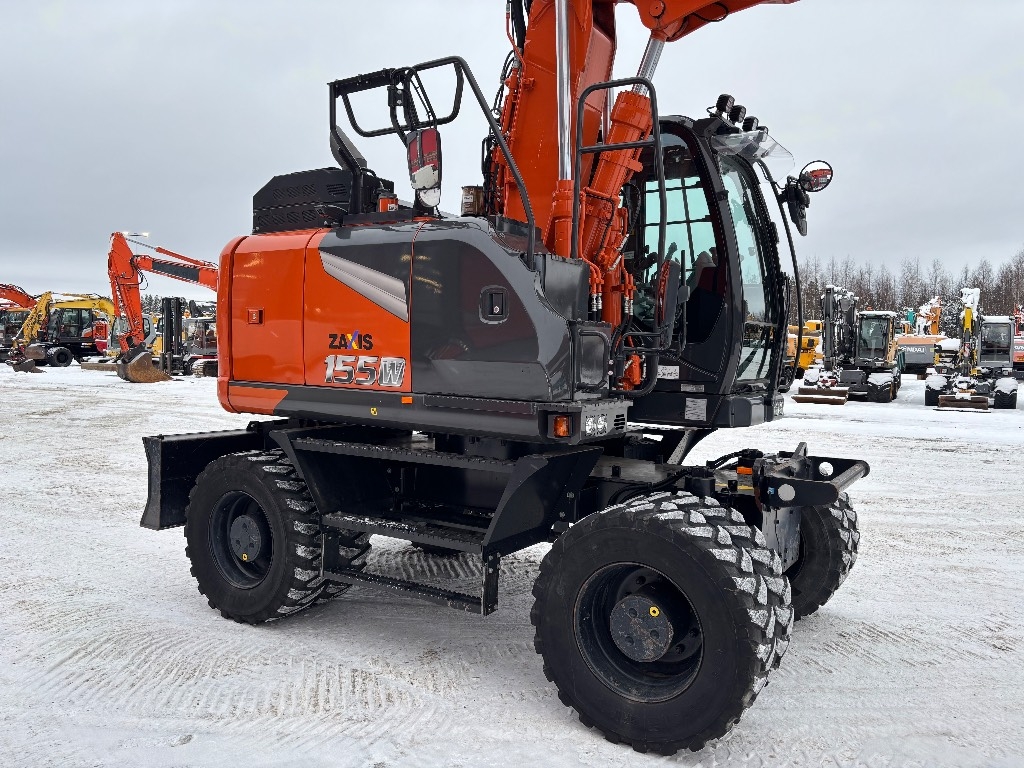 Hitachi ZX 155 W-7 / Rototilt, Rasvari, Lämmitin, StageV kuva 6