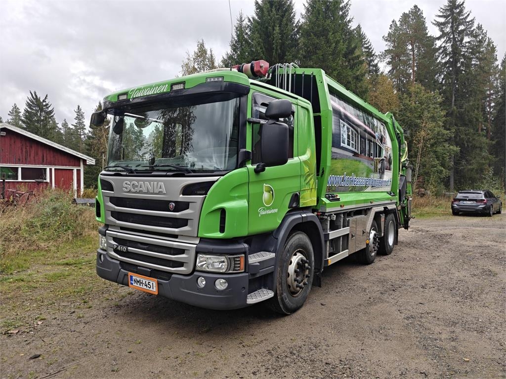 Scania P410 DB6*2/4HNB Euro 6 + Pakkari Norba N3V 20 H 25