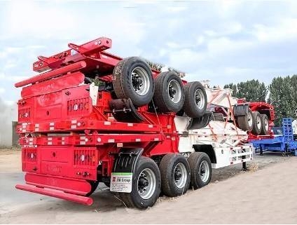 ZW Group ZW-GROUP 3 Axle 60ton Skeleton Semi Trail