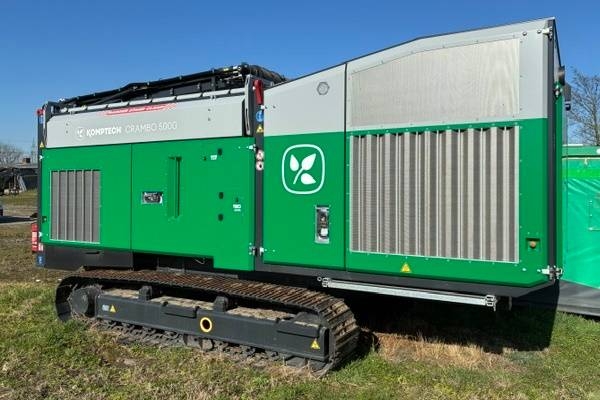 Broyeur de déchets Komptech Crambo 5000 — occasion 2024, 25 h