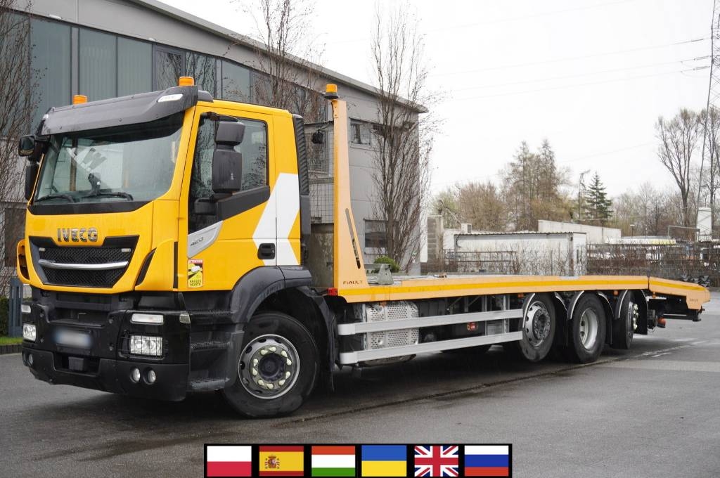 Iveco Stralis 420 8x2 / Fiault tow truck superstructure