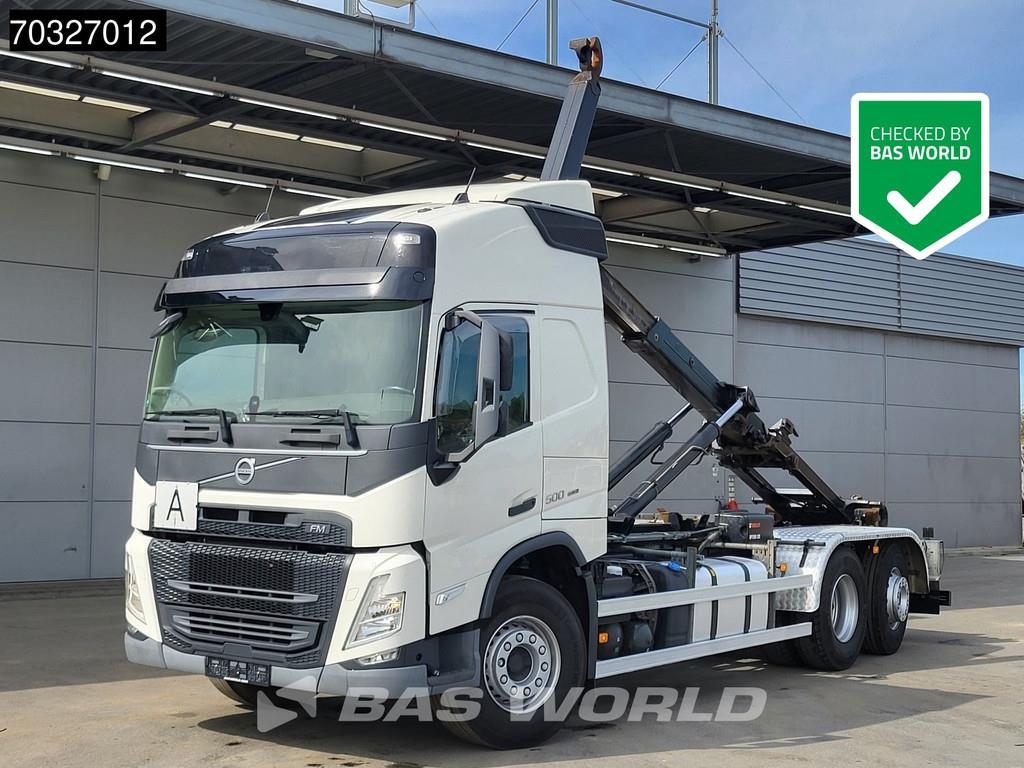 Camion ampliroll Volvo FM 500 6X2 HIAB Multilift OPTIMA 209S59 Lift+steer — occasion 2022