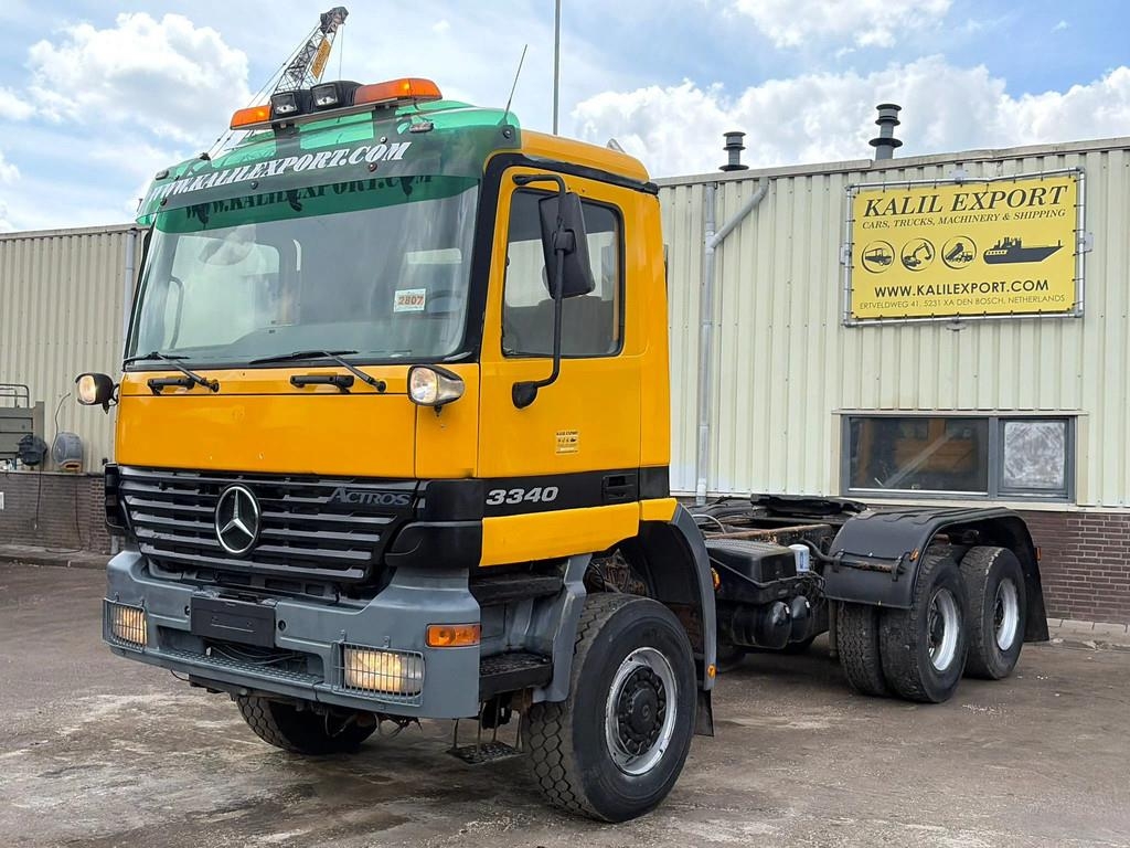 Mercedes-Benz Actros 3340 Chassis Cabine - 6x6 - Full Steel Susp