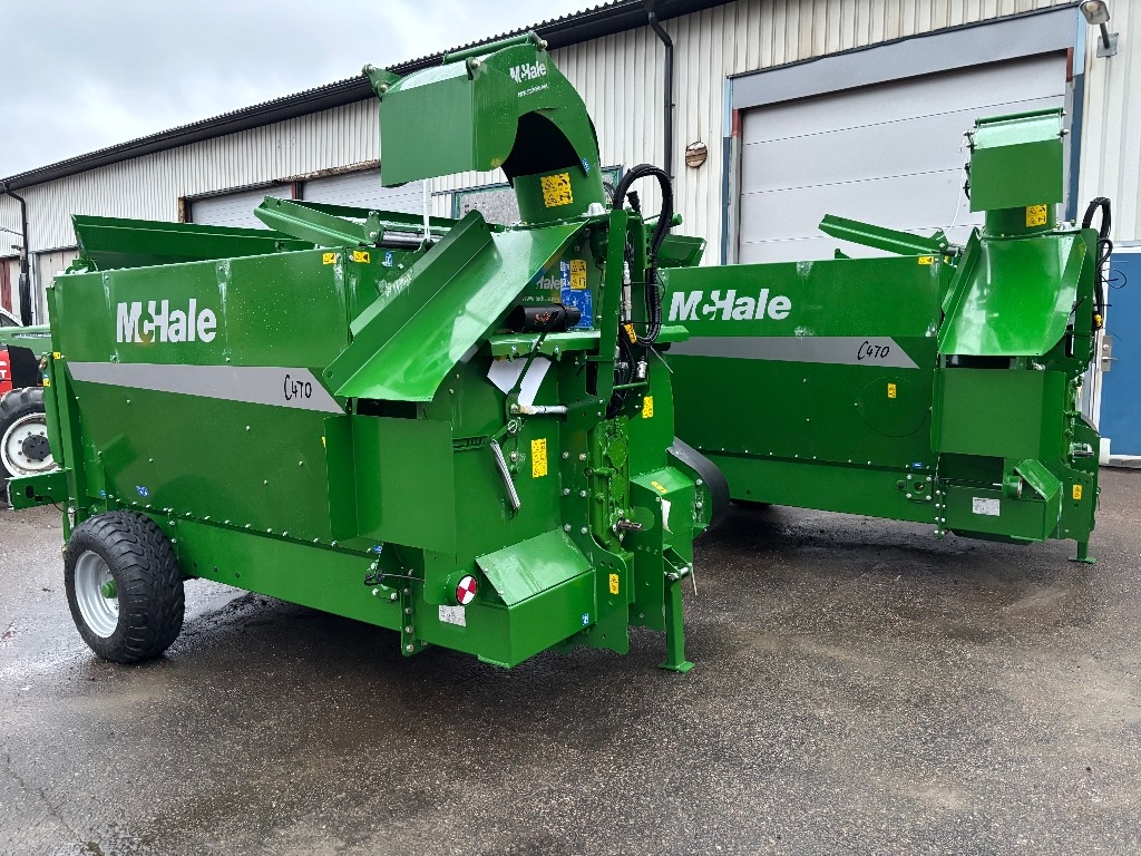 Pailleuse McHale rivare 470 Bogserad — occasion 2027