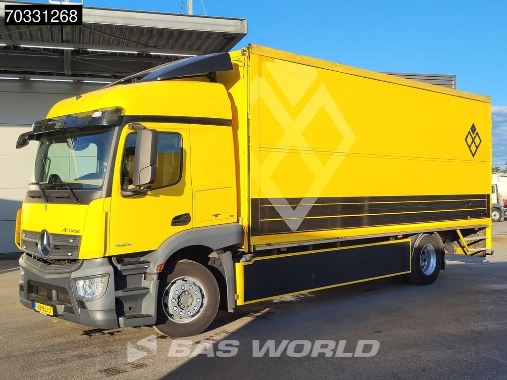Camion fourgon Mercedes-Benz Actros 1924 4X2 19tons NL APK Automatic Euro — occasion 2017