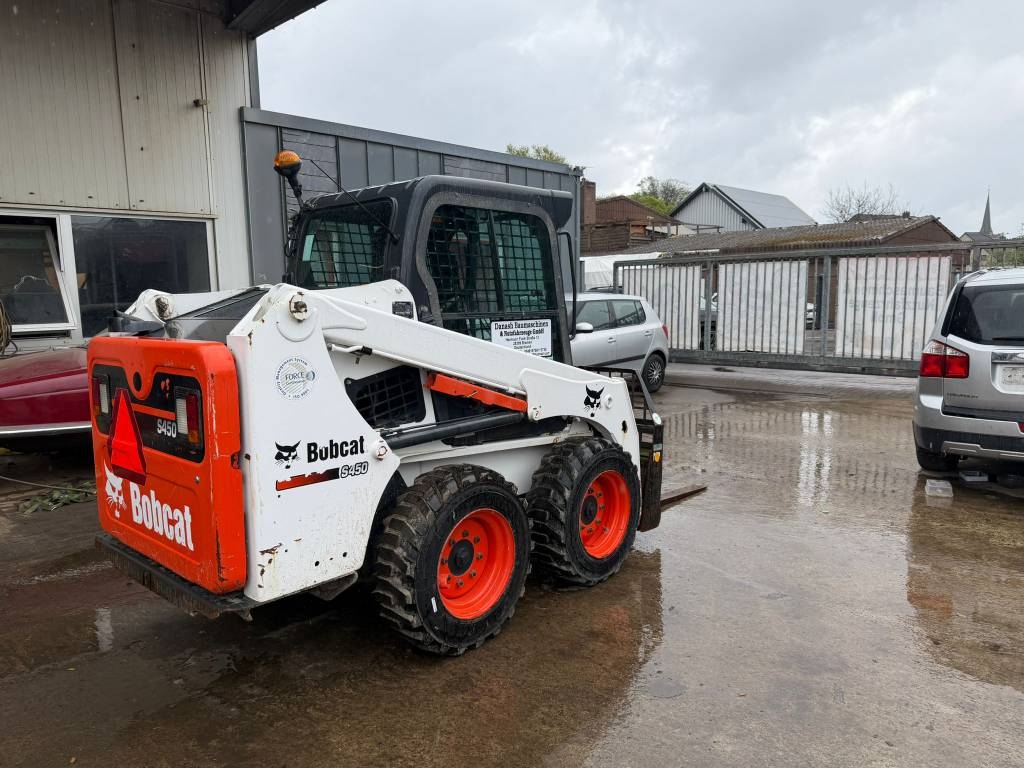 Chargeuse compacte Bobcat S450**Bj 2015**1205H* Gabel*Top maschinen — occasion 2015, 1 205 h