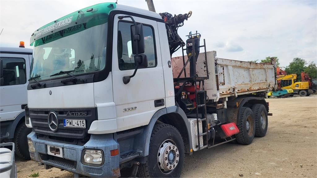 Mercedes-Benz ACTROS 3332 K 6X4 + PALFINGER PK15500