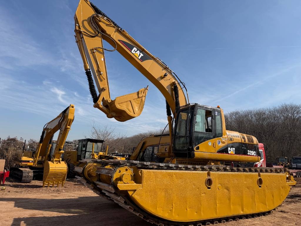 Pelle de manutention Caterpillar 320C CAT 320CL Swamp Buggy — occasion 2022, 763 h