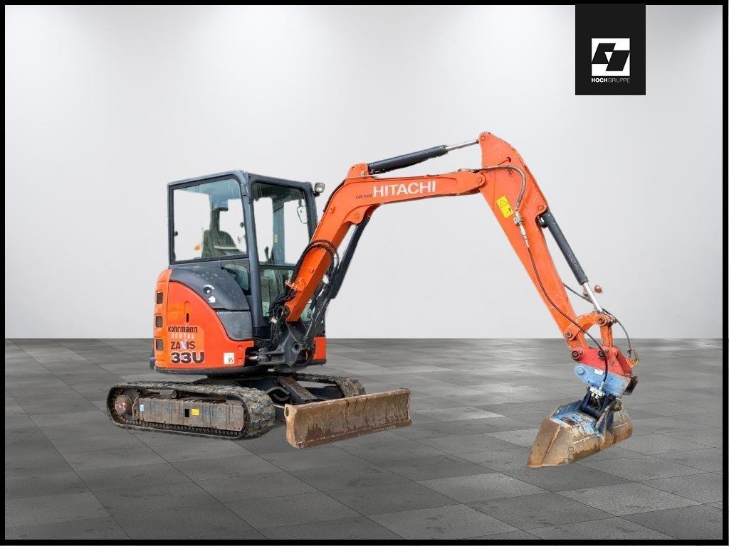 Mini-pelle Hitachi ZX 33U-5A CLR Kurzheck KLIMA wie ZX 38, 29, 26 — occasion 2017, 2 768 h