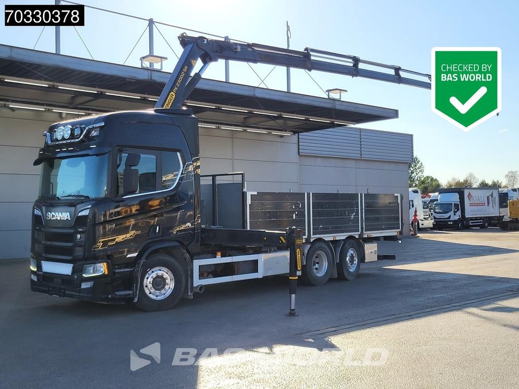 Scania R580 6X2 Palfinger PK23002 SH-E Kran Crane Remote