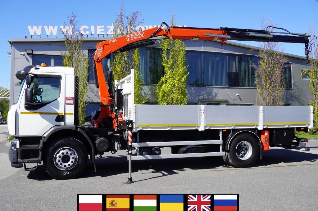 Renault C280 DTI 8 / HDS Fassi F135A.22 / remote control