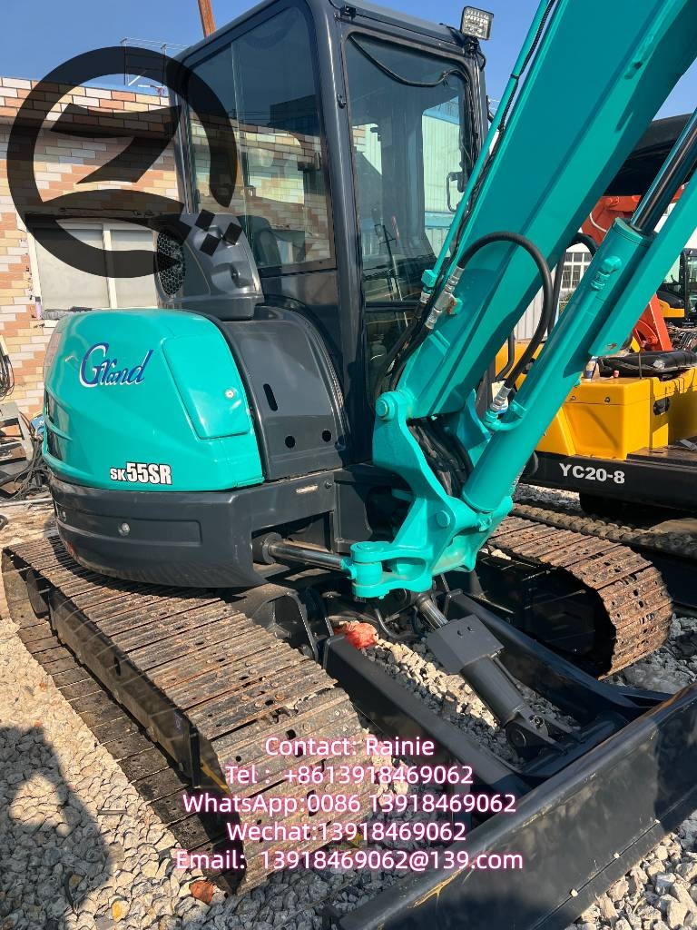 Mini-pelle Kobelco SK 55 SR — occasion 2023, 400 h