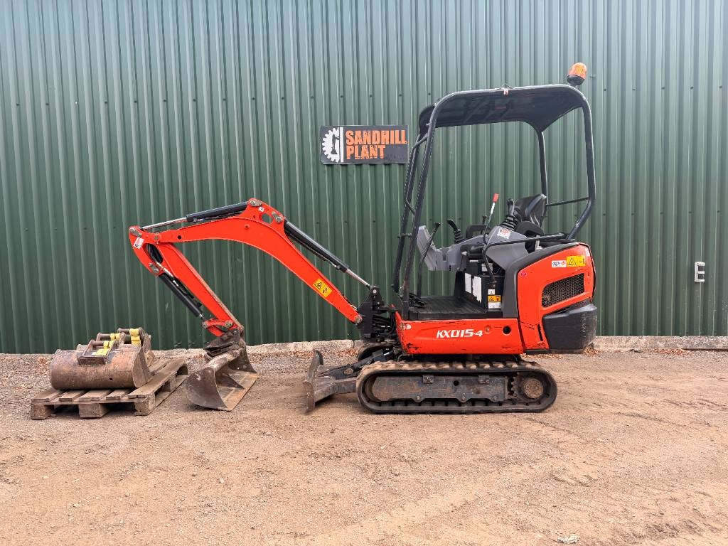Mini-pelle Kubota KX 015-4 1.5T MINI — occasion 2017, 2 643 h