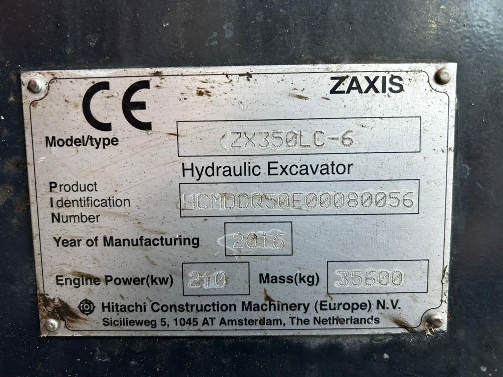 Hitachi ZX 350 LC-6 / 2 Kauhaa, Novatron 3D kuva 22