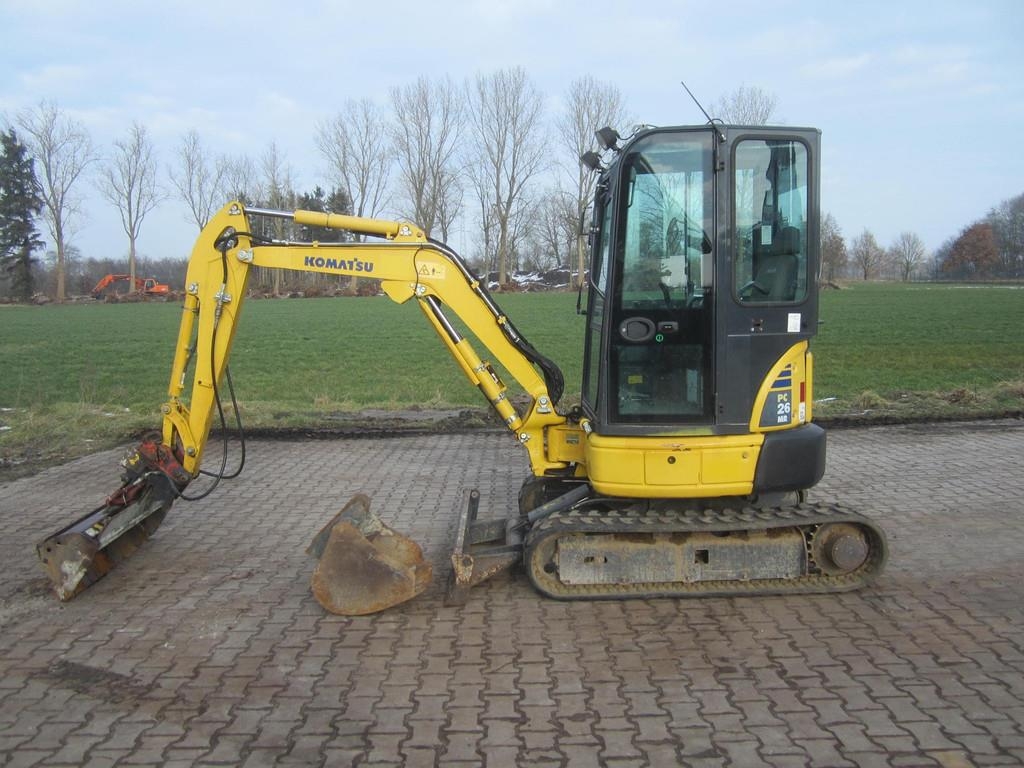 Mini-pelle Komatsu PC 26MR-3 — occasion 2018, 3 240 h