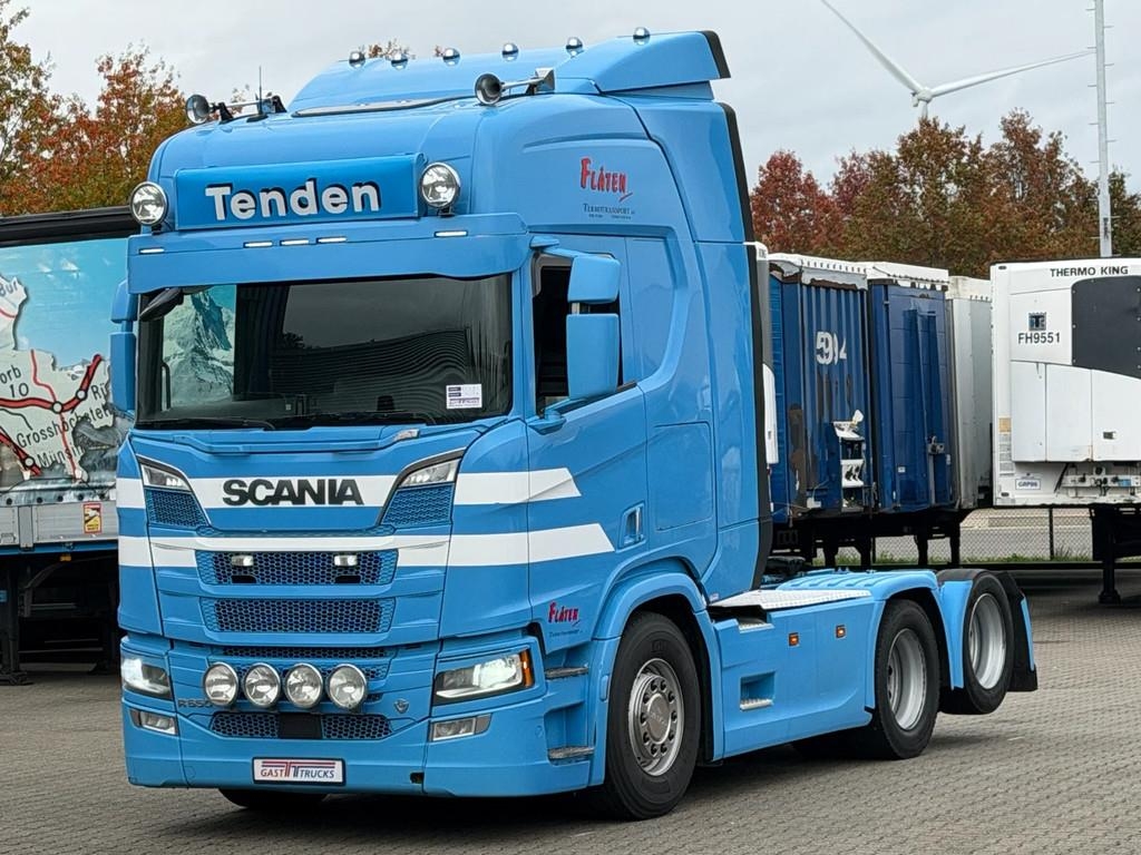Tracteur routier Scania R650 V8 6x2 Boogie Full Air Retarder 2 Tank Euro 6 — occasion 2019