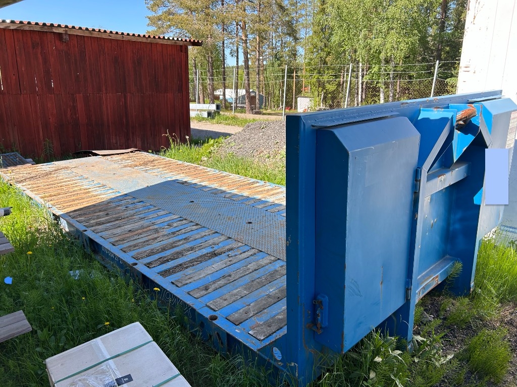 Maskin Flak Rampor och stakar