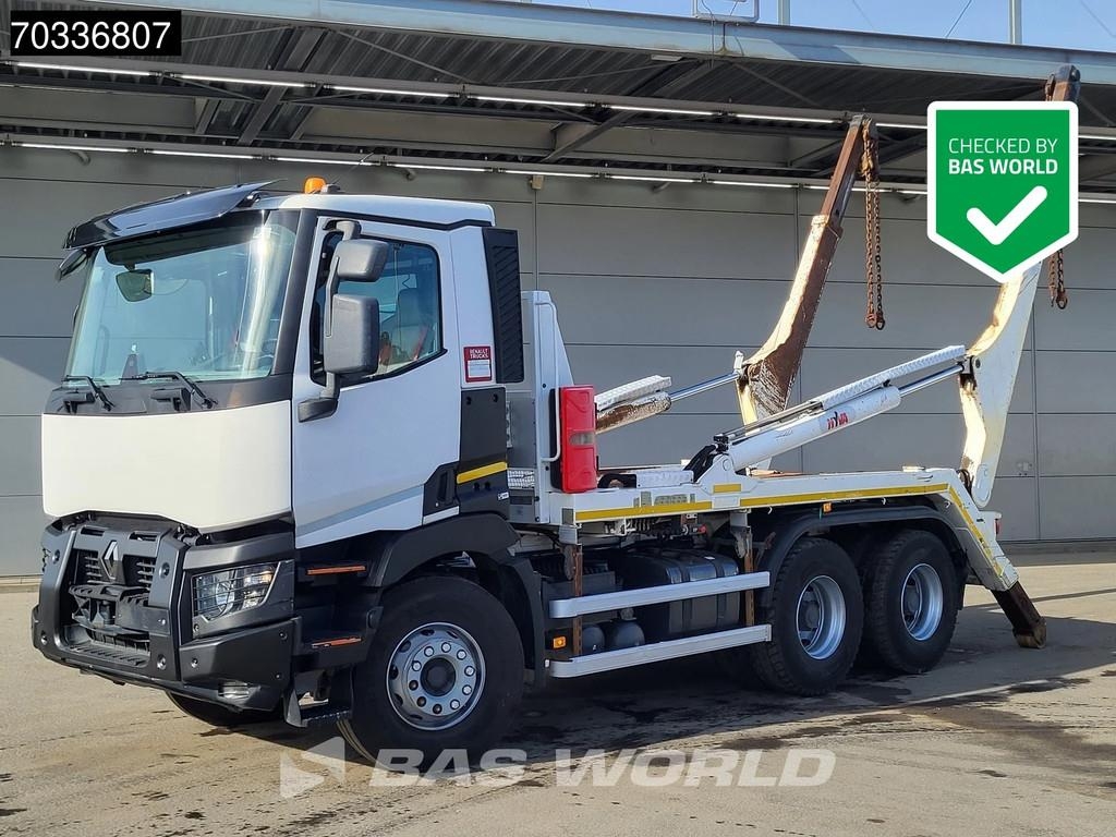 Renault C 430 6X4 HYVA NG 2018 TAXL skiploader 6x4 Big-Axl