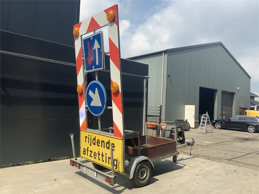 aanhangwagen rijdende afzetting
