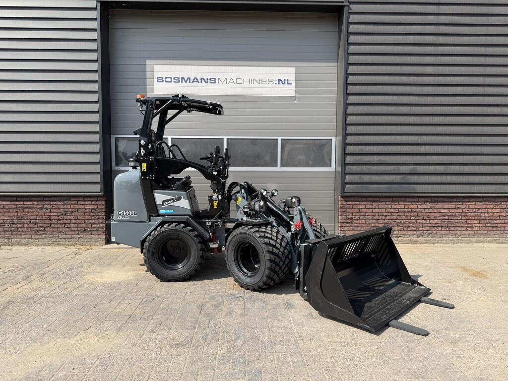 GiANT G1500L X-TRA minishovel NIEUW giekvering €625 LEAS