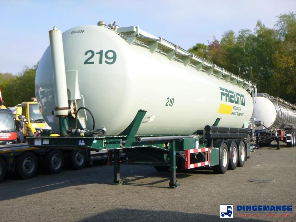 Feldbinder Powder tank alu 60 m3 (tipping)