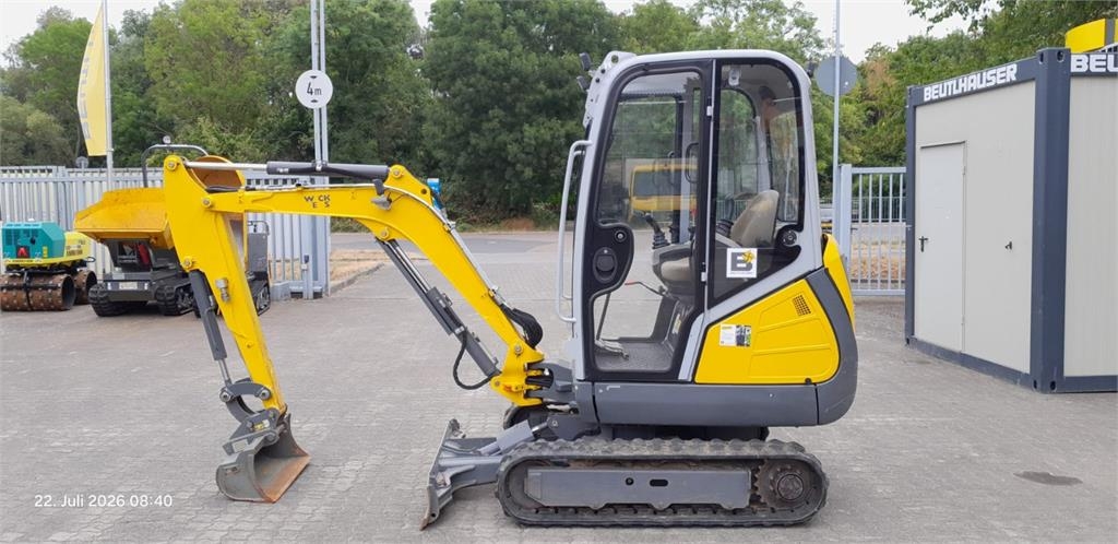 Mini-pelle Wacker Neuson ET18 — occasion 2022, 640 h