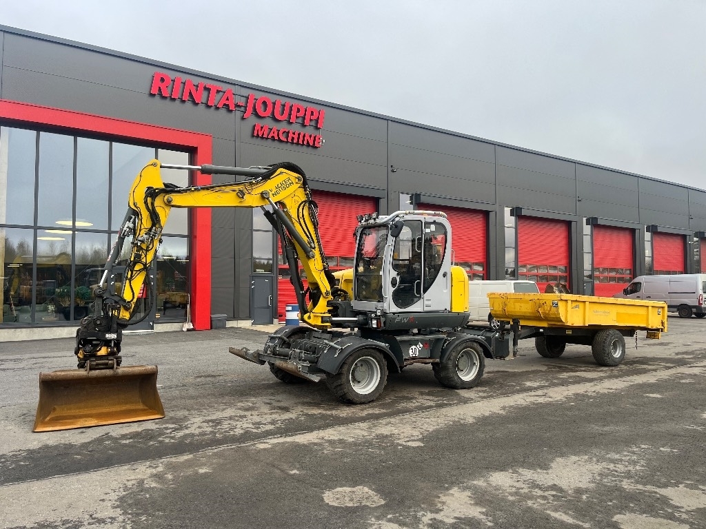 Wacker Neuson EW 100 / Engcon, vozík, 3 vedrá, dobré pneumatiky! kuva 20
