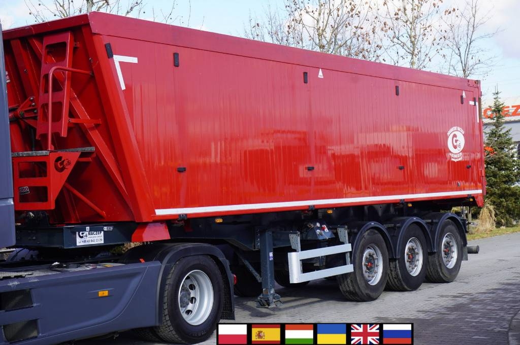 Gras GS 35.5t tipper semi-trailer/ 48 m3/ 2022/ 3 units
