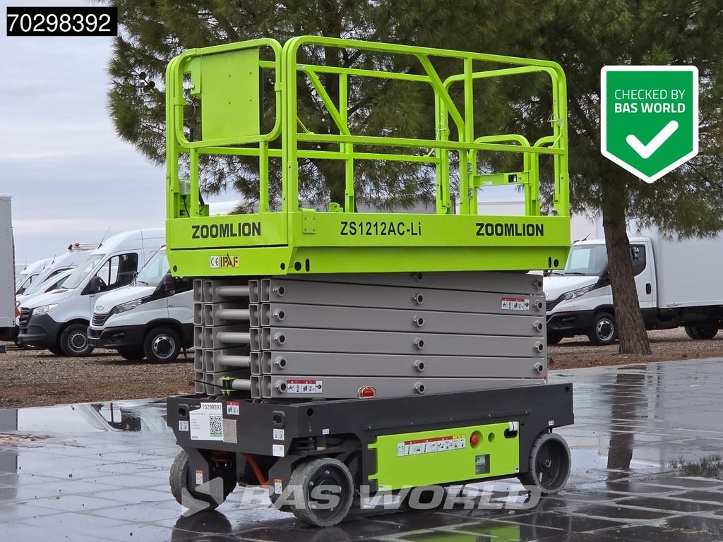 Zoomlion ZS1212AC-Li 12 M - Garantía de fábrica - Certifica