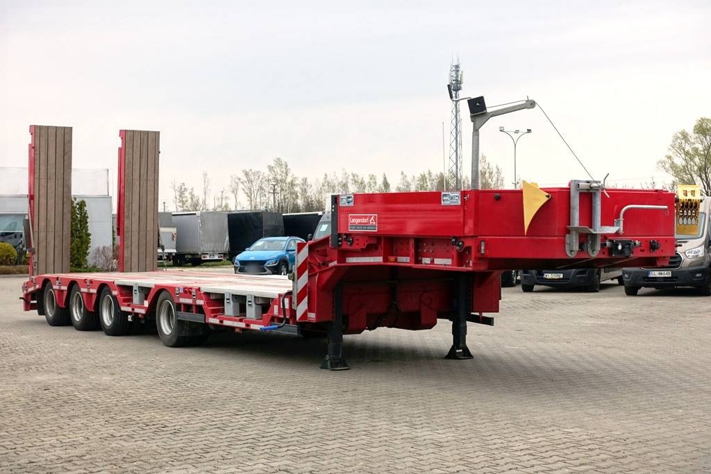 Langendorf low-bed semi-trailer / 2024 / load 46 t / 2 units