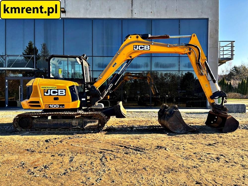 JCB 100C-1 KOPARKA GĄSIENICOWA 2017R. | JCB 8080 8085