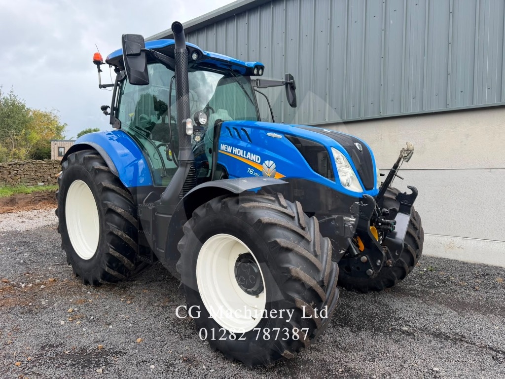 Tracteur agricole New Holland T 6.180 — occasion 2019, 6 837 h
