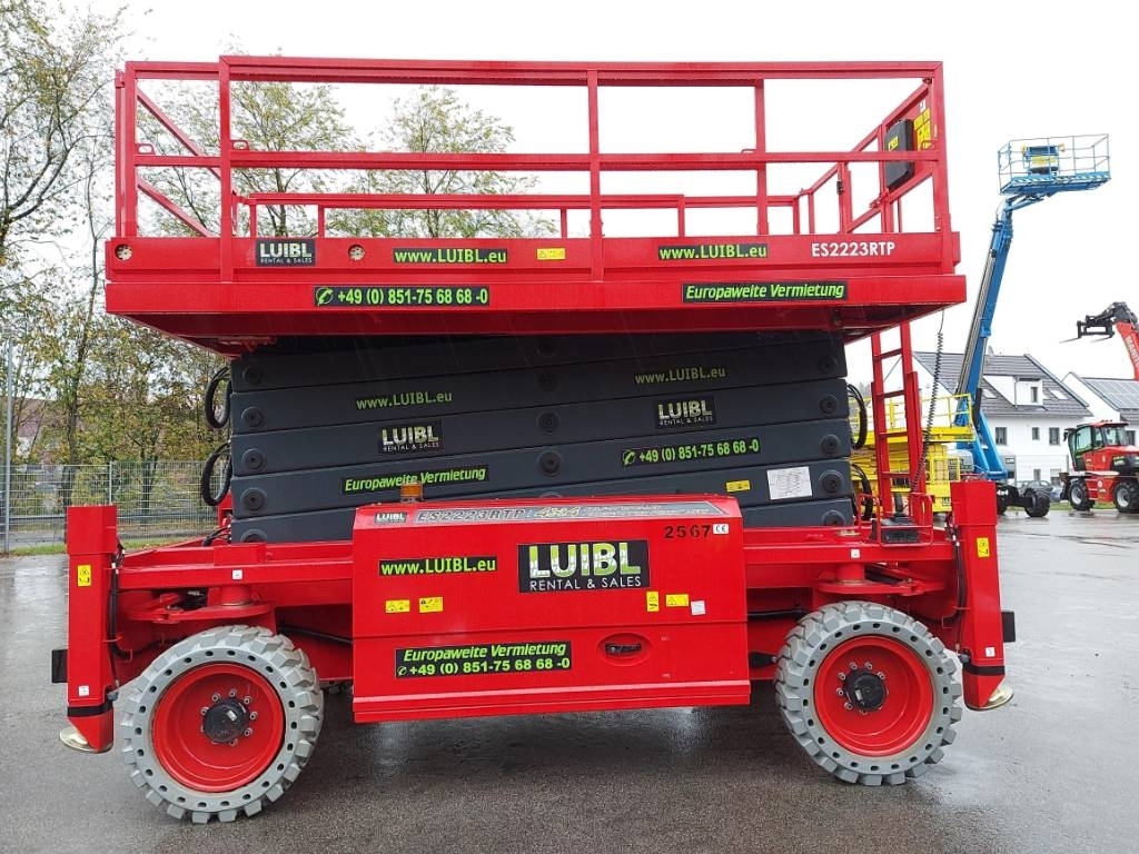 Nacelle à ciseaux Magni ES2223RTP, like Hollandlift, 750kg capacity, 4x4 — occasion 2022, 299 h