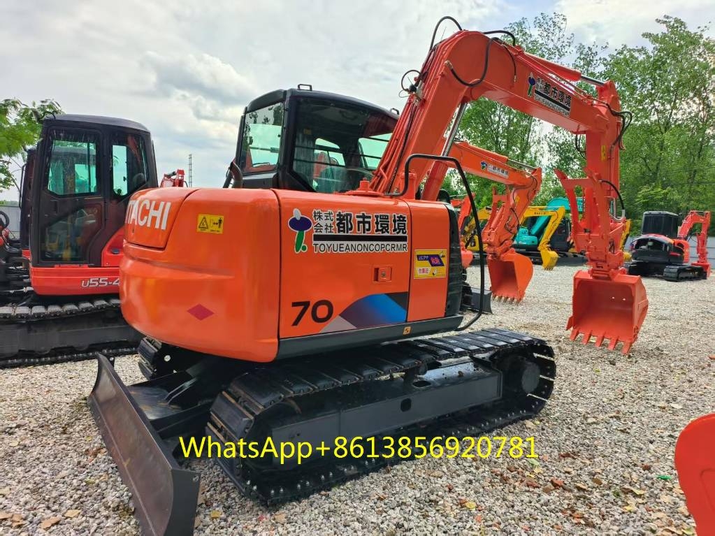 Mini-pelle Hitachi ZX 70 — occasion 2023, 56 h