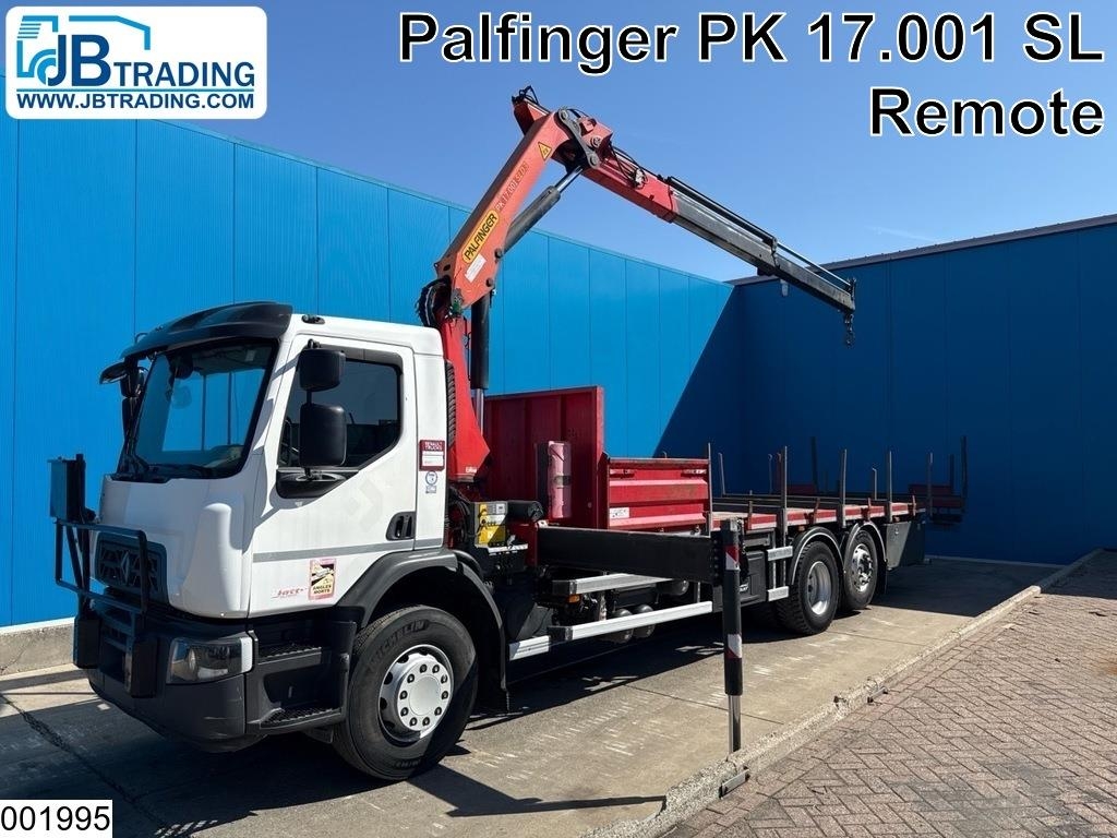 Renault D 26 320 6x2, EURO 6, Palfinger, Remote