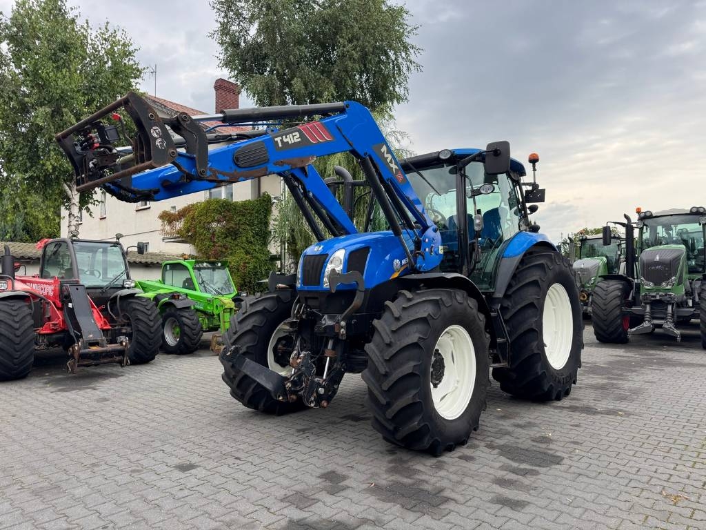 Tracteur agricole New Holland T6.140 + MX T412 — occasion 2015, 9 100 h